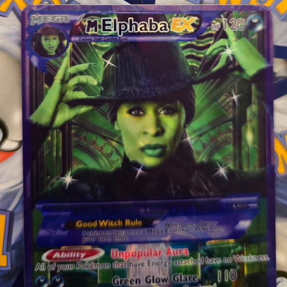Elphaba Pokemon Card - Wicked - Picture 5 of 13